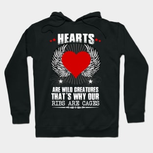 Hearts, Ribs and Cages Hoodie